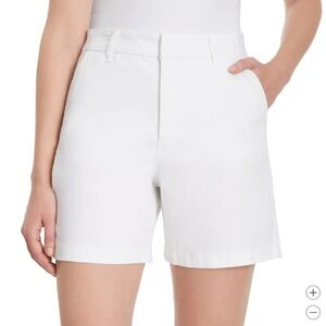 Gloria Vanderbilt Women's Chino White Shorts